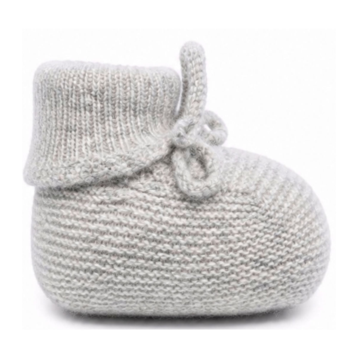 Scarpe primi passi per neonata Bonpoint grigio con fiocco PEBDA2837CH 092 BONPOINT KIDS