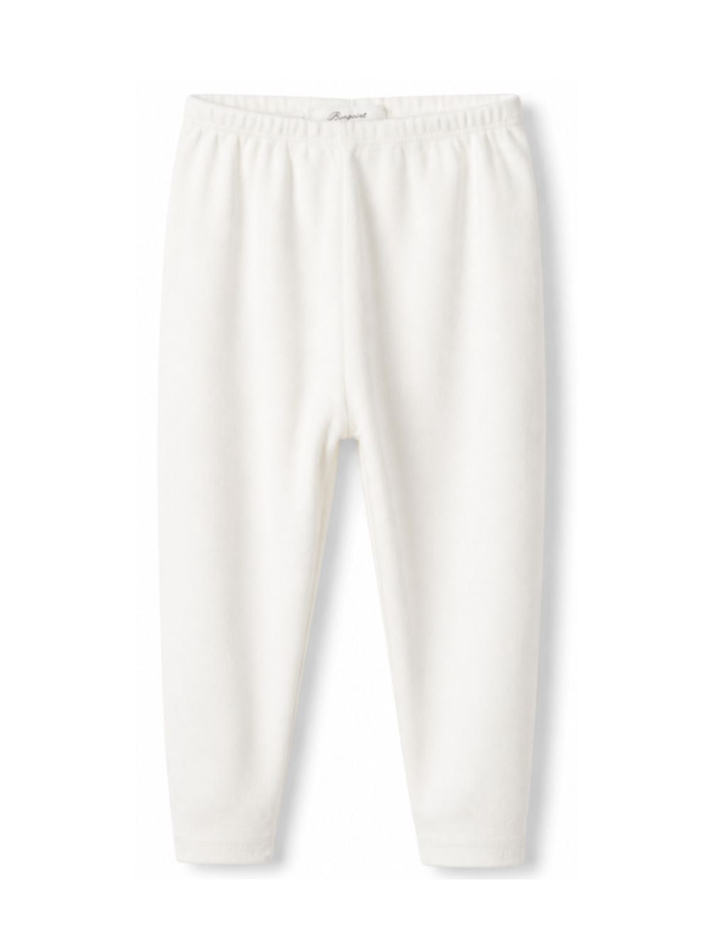 Pantaloni per neonati Bonpoint Kids bianchi con design affusolato PEBTI2037CA 002 BONPOINT KIDS