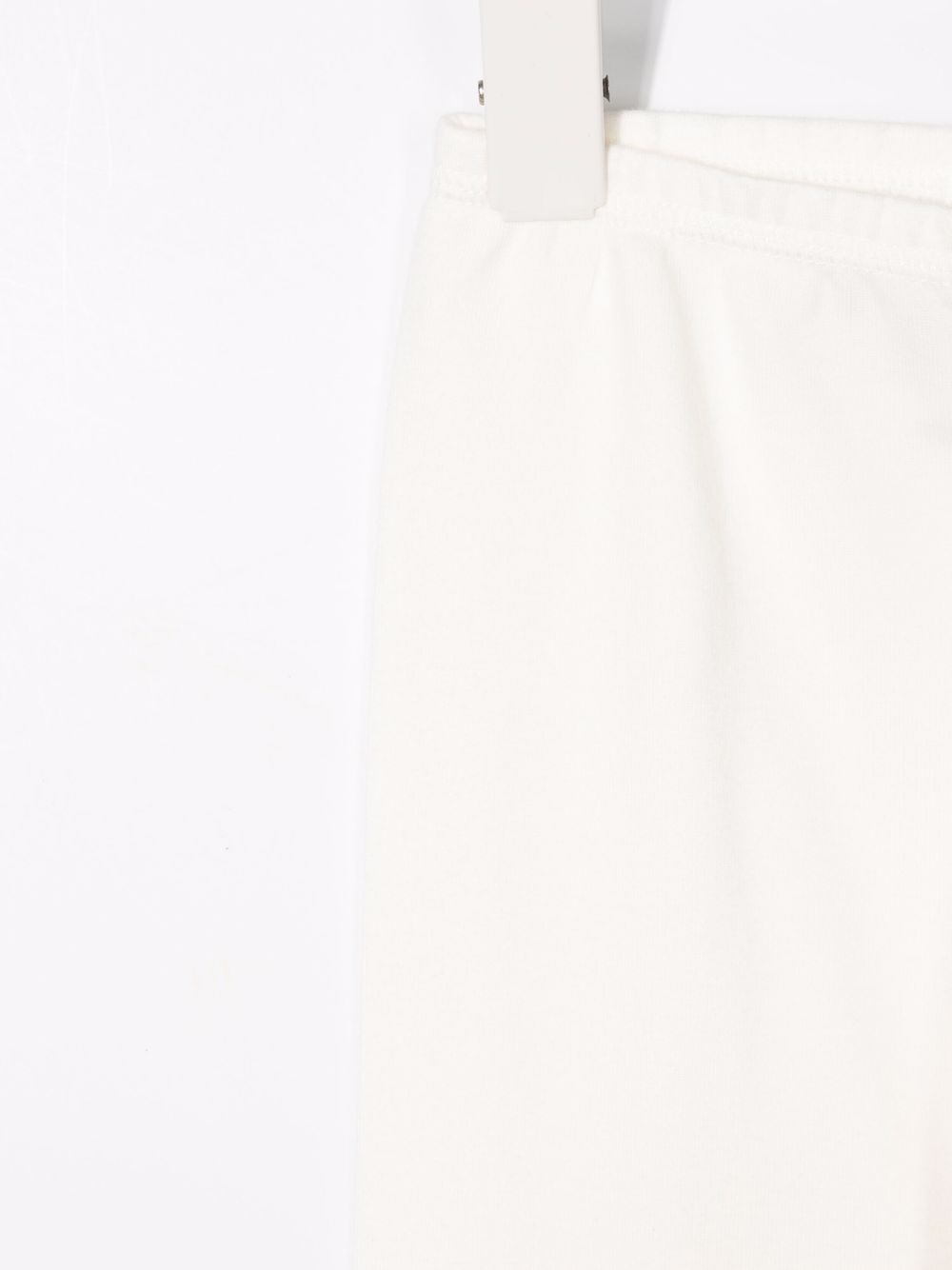 Pantaloni per neonati Bonpoint Kids bianchi con design affusolato PEBTI2037CA 002 BONPOINT KIDS