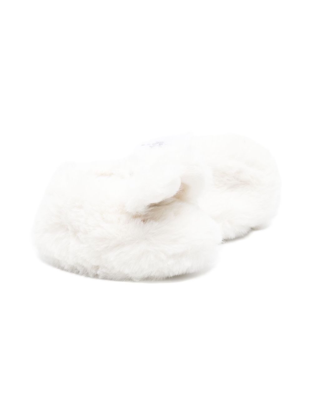 Babbucce per neonata Bonpoint Kids bianca con orecchie PERPACW00002 002 BONPOINT KIDS