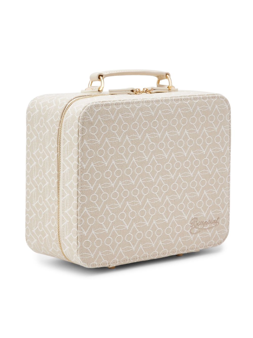Borsa fasciatoio Bonpoint Kids beige con motivo monogramma all-over PERPBAW00001 060 BONPOINT KIDS
