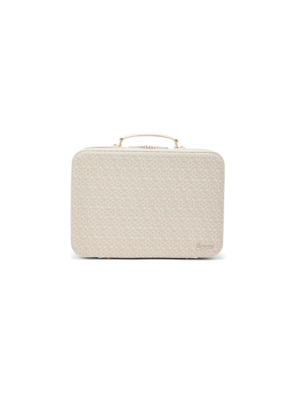 Borsa fasciatoio per neonati Bonpoint Kids beige chiaro con dettagli color oro PERPBAW00002 060 BONPOINT KIDS