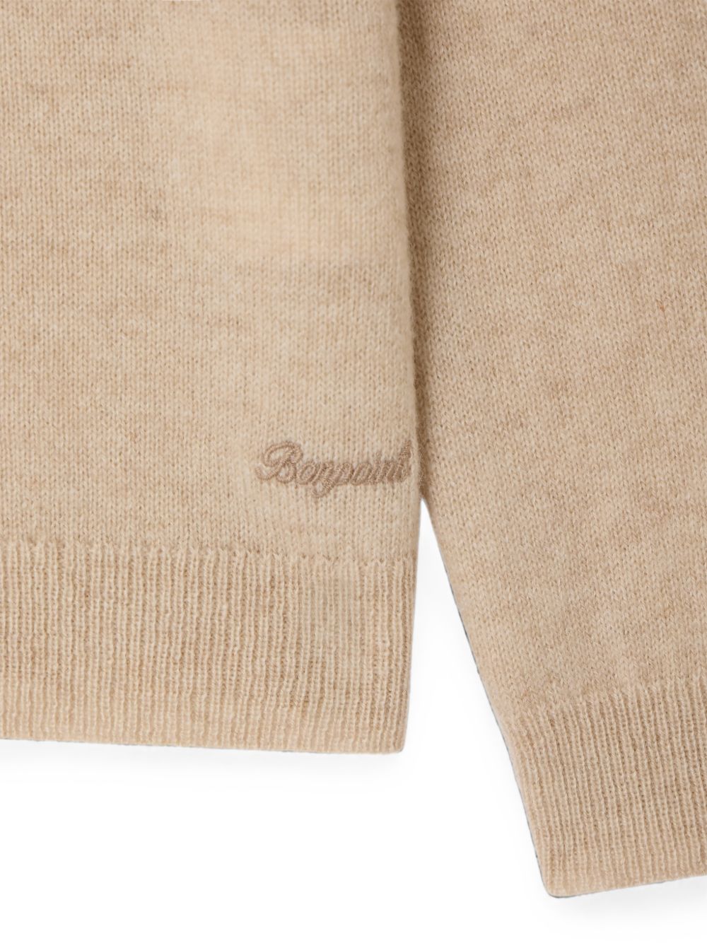 Maglione per bambino Bonpoint Kids beige con motivo orso sul davanti W06BJUK00014 160B BONPOINT KIDS