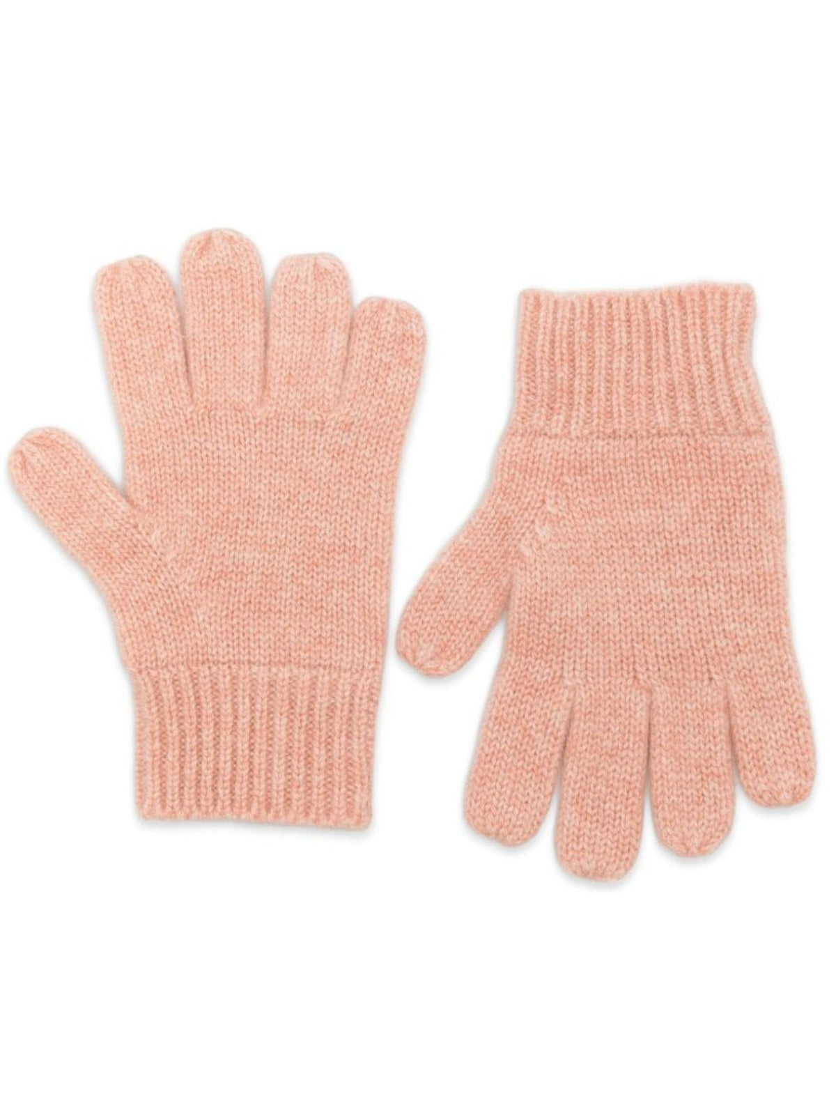 Guanti per bambina Bonpoint Kids rosa con design a maglia fine W06GACK00018 025D BONPOINT KIDS