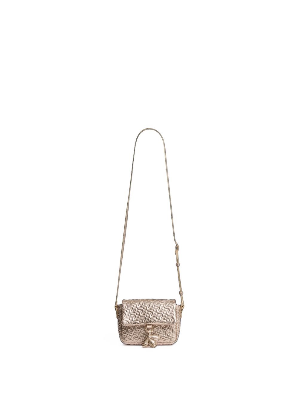 Borsa a spalla per bambina Bonpoint Kids color oro con chiusura magnetica W06GBAL00002 032A BONPOINT KIDS