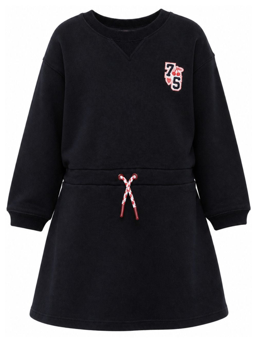 Abito per bambina Bonpoint Kids blu con logo sul petto W06GDRK00021 170 BONPOINT KIDS