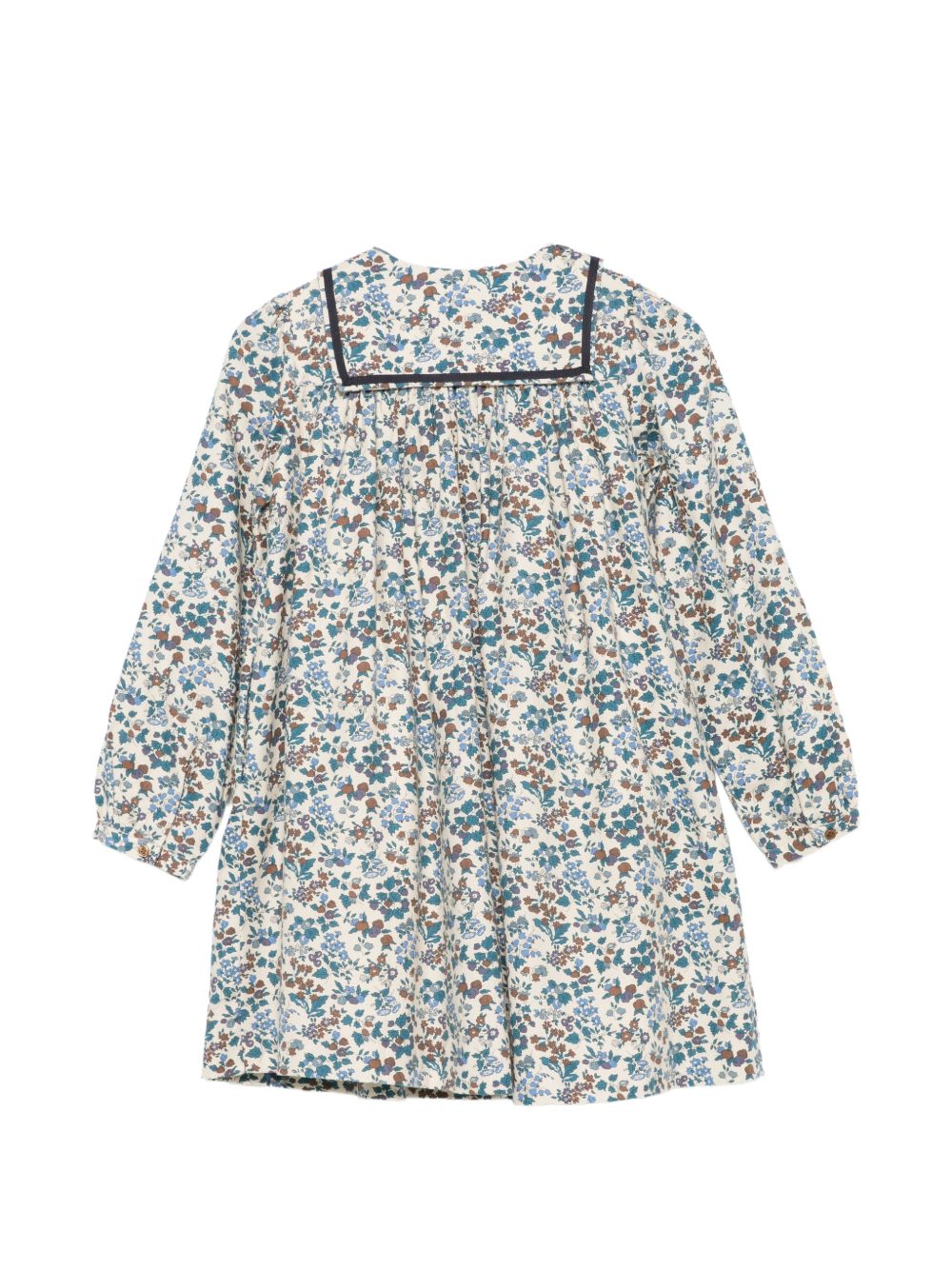 Abito per bambina Bonpoint Kids multicolore con stampa floreale all-over W06GDRW00007 515C BONPOINT KIDS