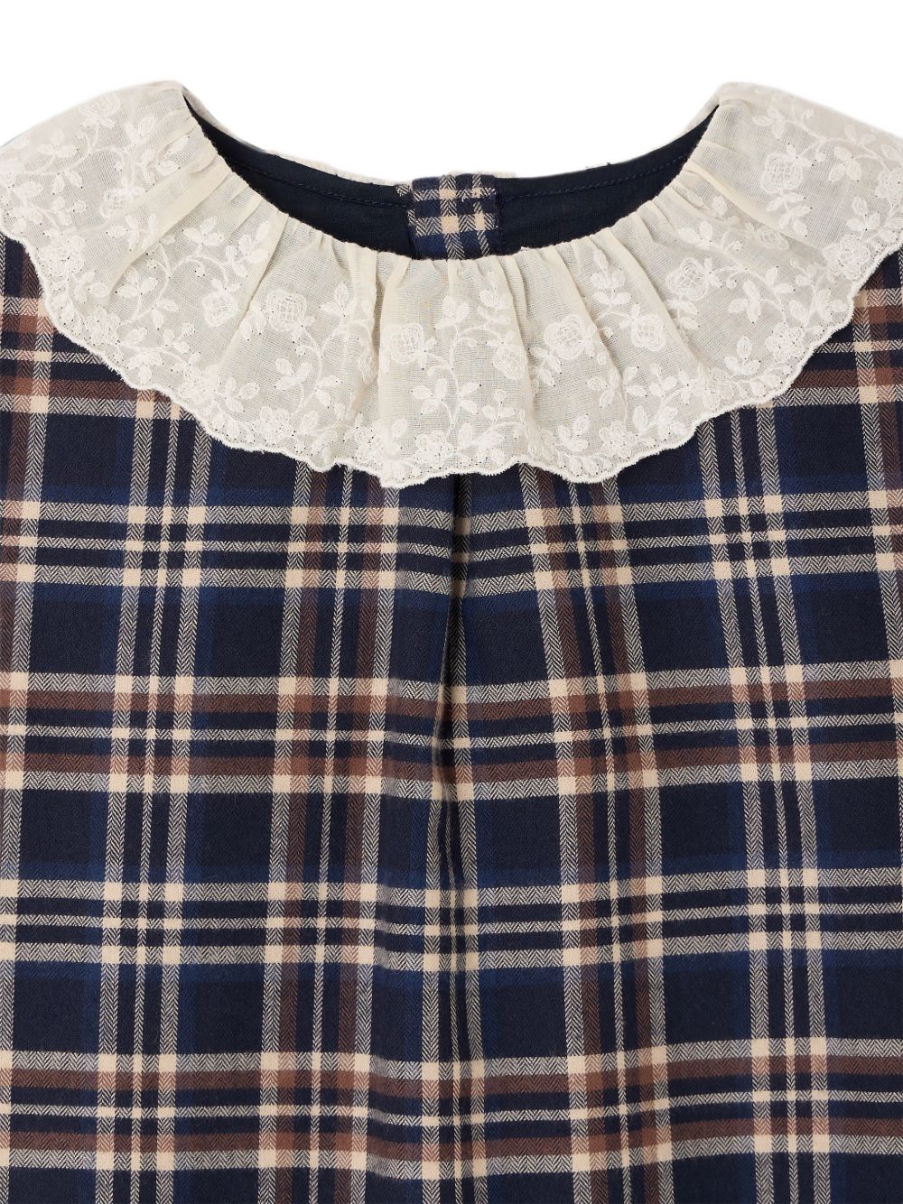 Abito per bambina Bonpoint Kids multicolore con design a quadri W06GDRW00009 370 BONPOINT KIDS