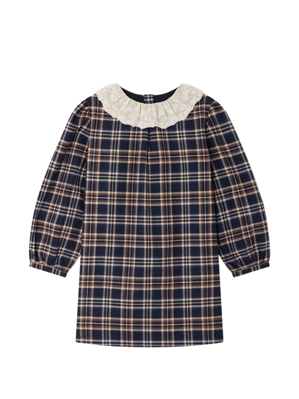 Abito per bambina Bonpoint Kids multicolore con design a quadri W06GDRW00009 370 BONPOINT KIDS