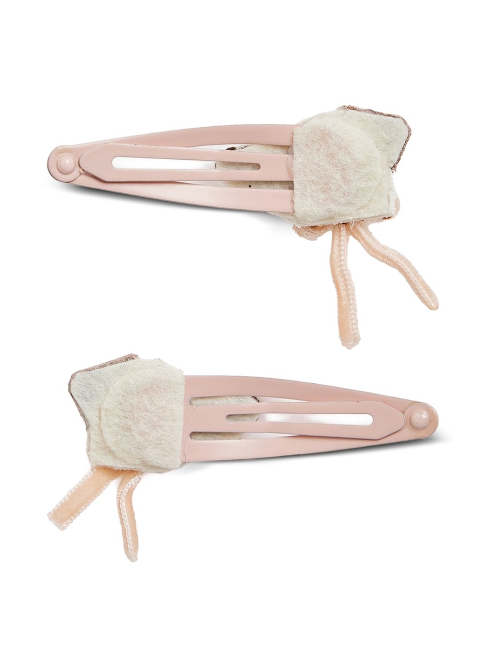 Fermagli per bambina Bonpoint Kids rosa con motivo cane W06GHAL00001 025 BONPOINT KIDS