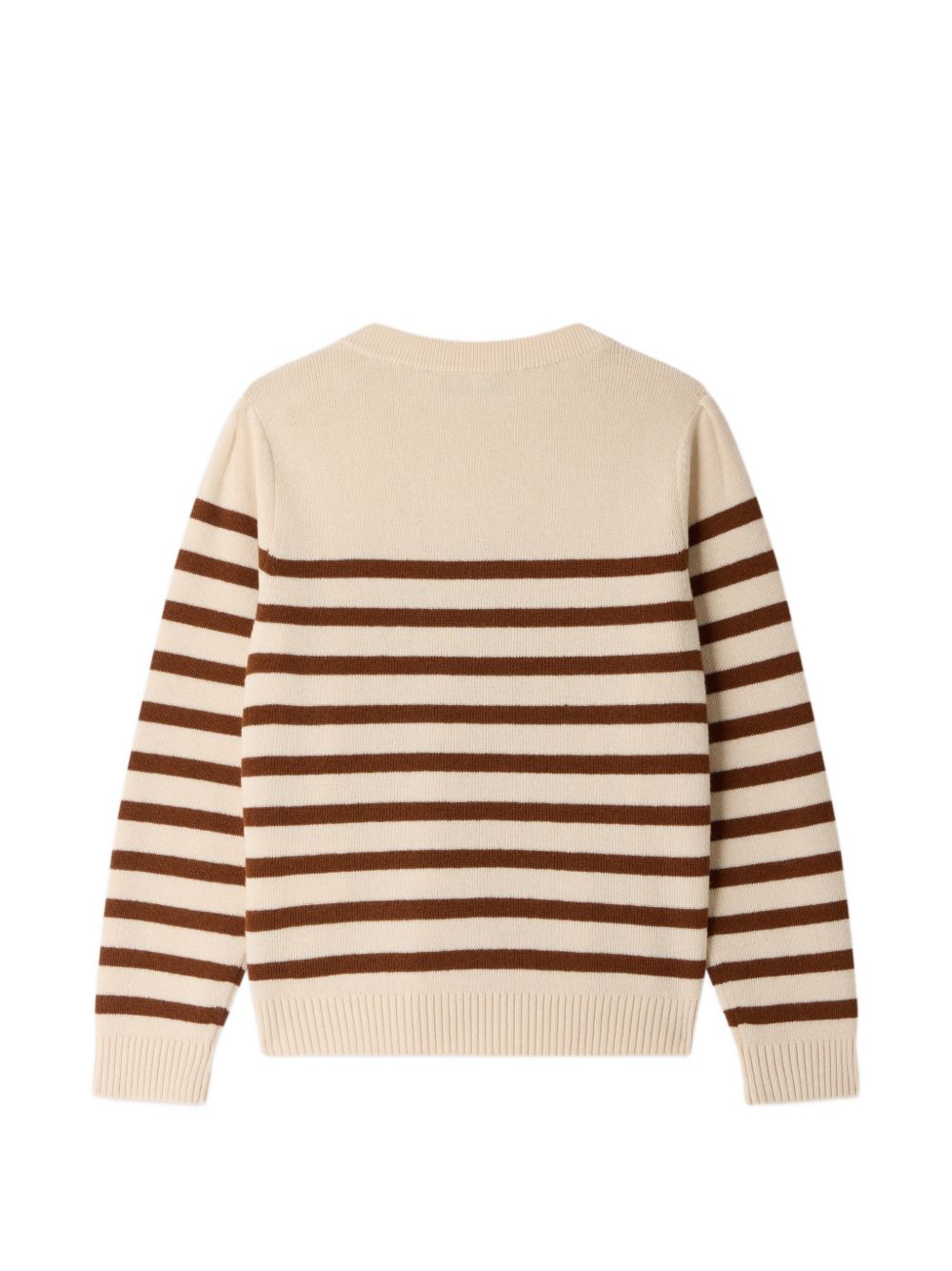 Maglione Marlisa per bambina Bonpoint Kids beige con design a righe orizzontali W06GJUK00007 203A BONPOINT KIDS