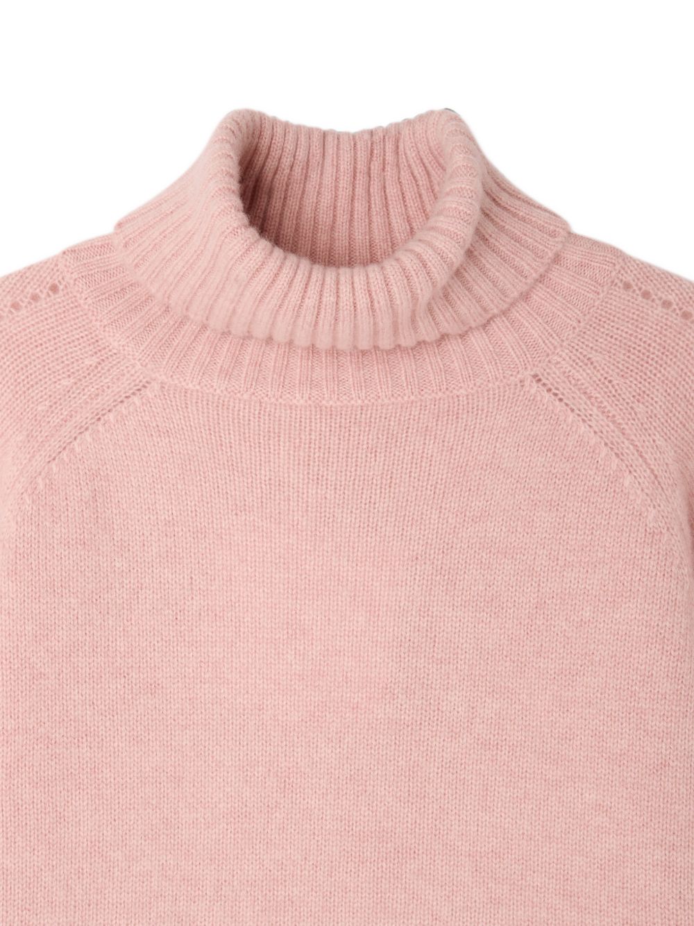 Maglione per bambina Bonpoint Kids rosa a collo alto W06GJUK00017 021A BONPOINT KIDS