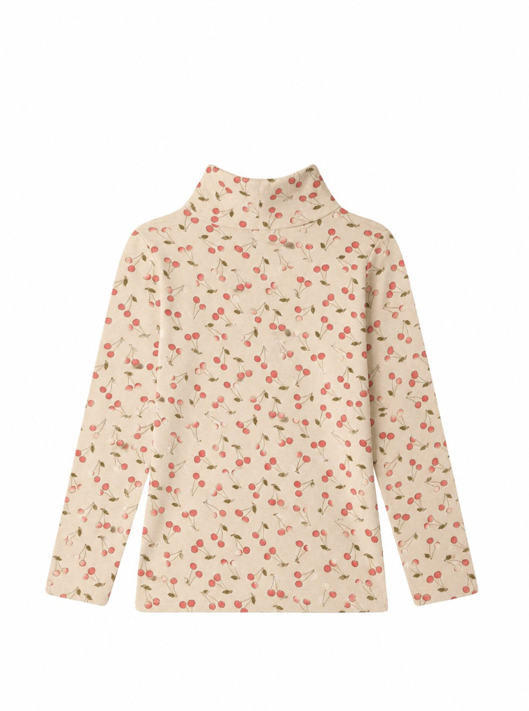 T-shirt Tahiti per bambina Bonpoint Kids rosa con stampa Cherry all-over W06GTSK00008 660A BONPOINT KIDS