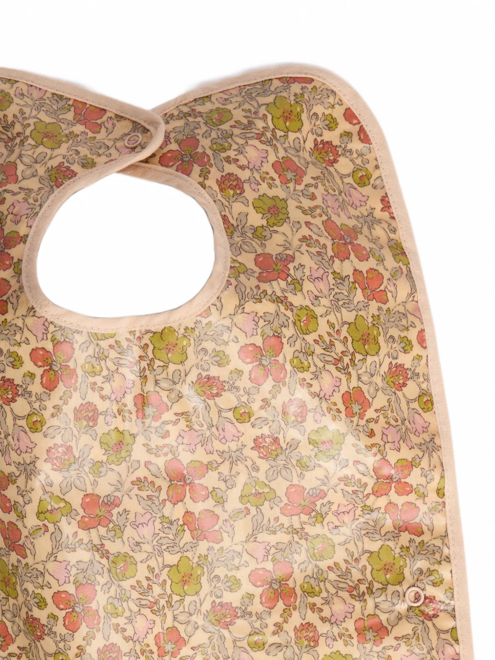 Bavaglino per neonati Bonpoint Kids beige con stampa a fiori all-over W06NACW00003 523C BONPOINT KIDS