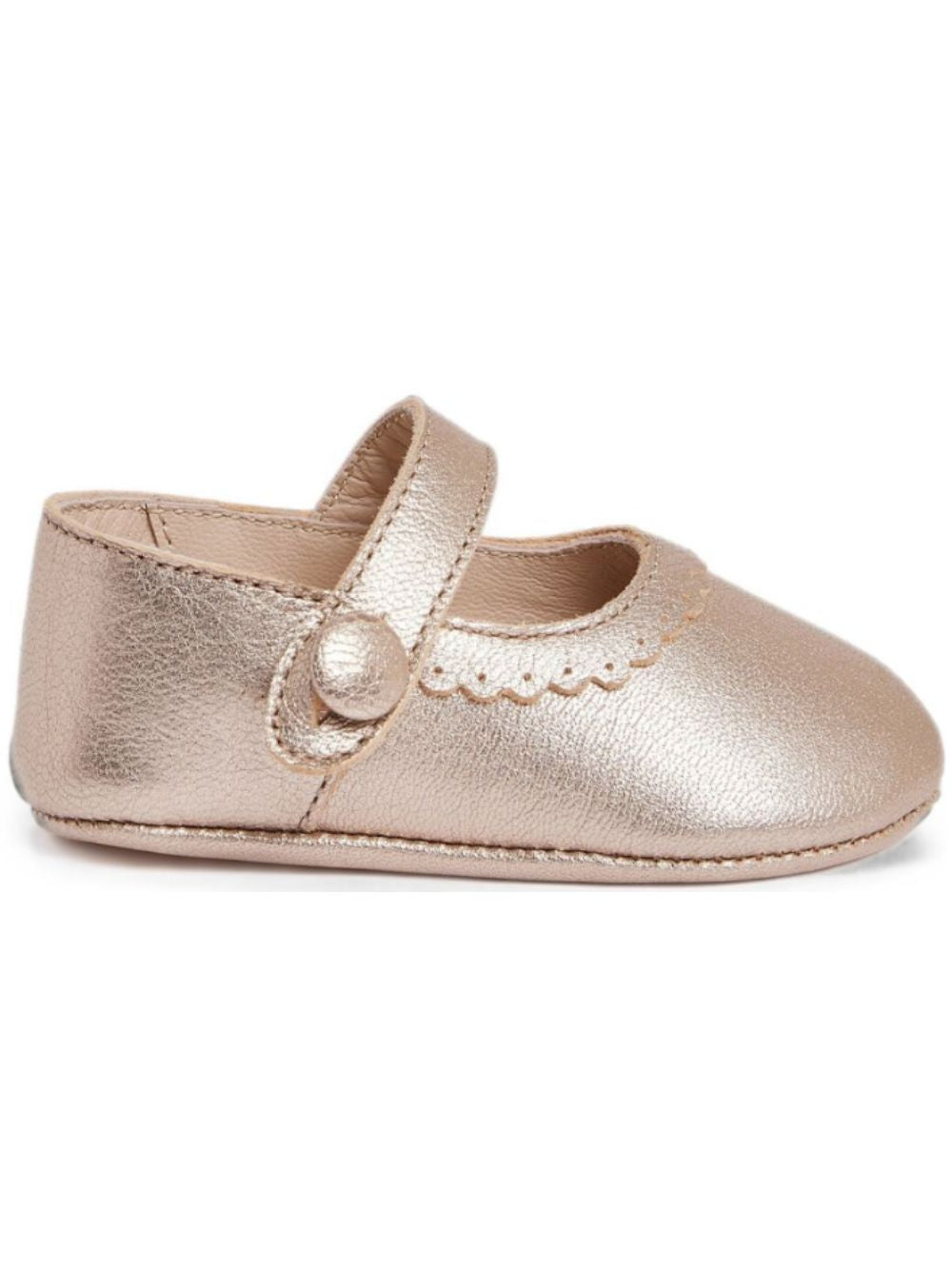 Scarpine primi passi Miray per neonata Bonpoint Kids oro con finitura metallizzata W06NSOL00001 032A BONPOINT KIDS