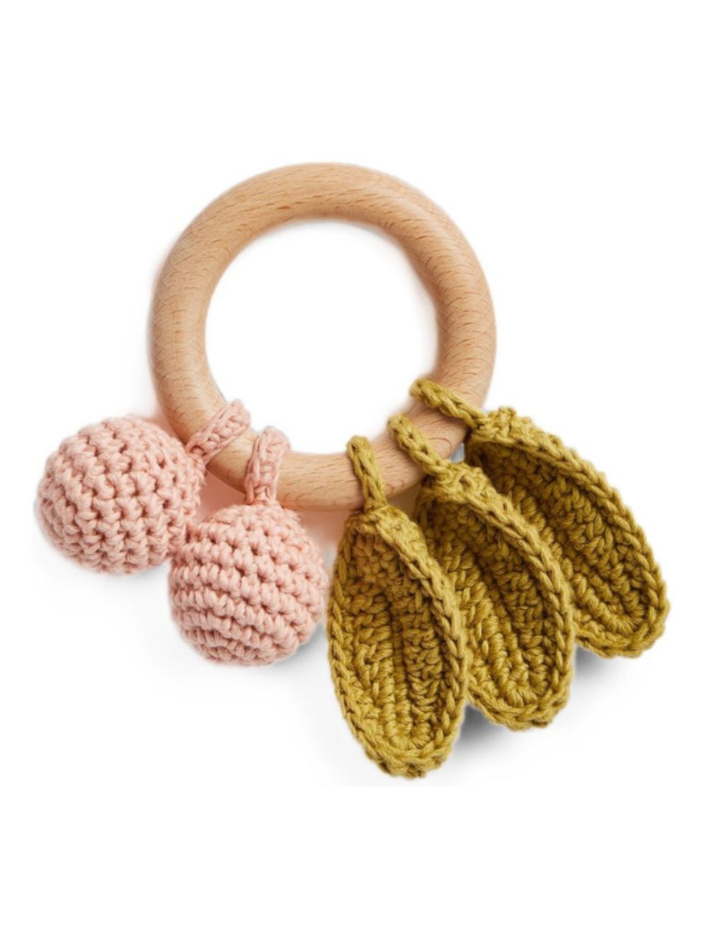 Sonaglino per neonati Bonpoint Kids multicolore con pendente a forma di ciliegia W06NTOD00002 025 BONPOINT KIDS