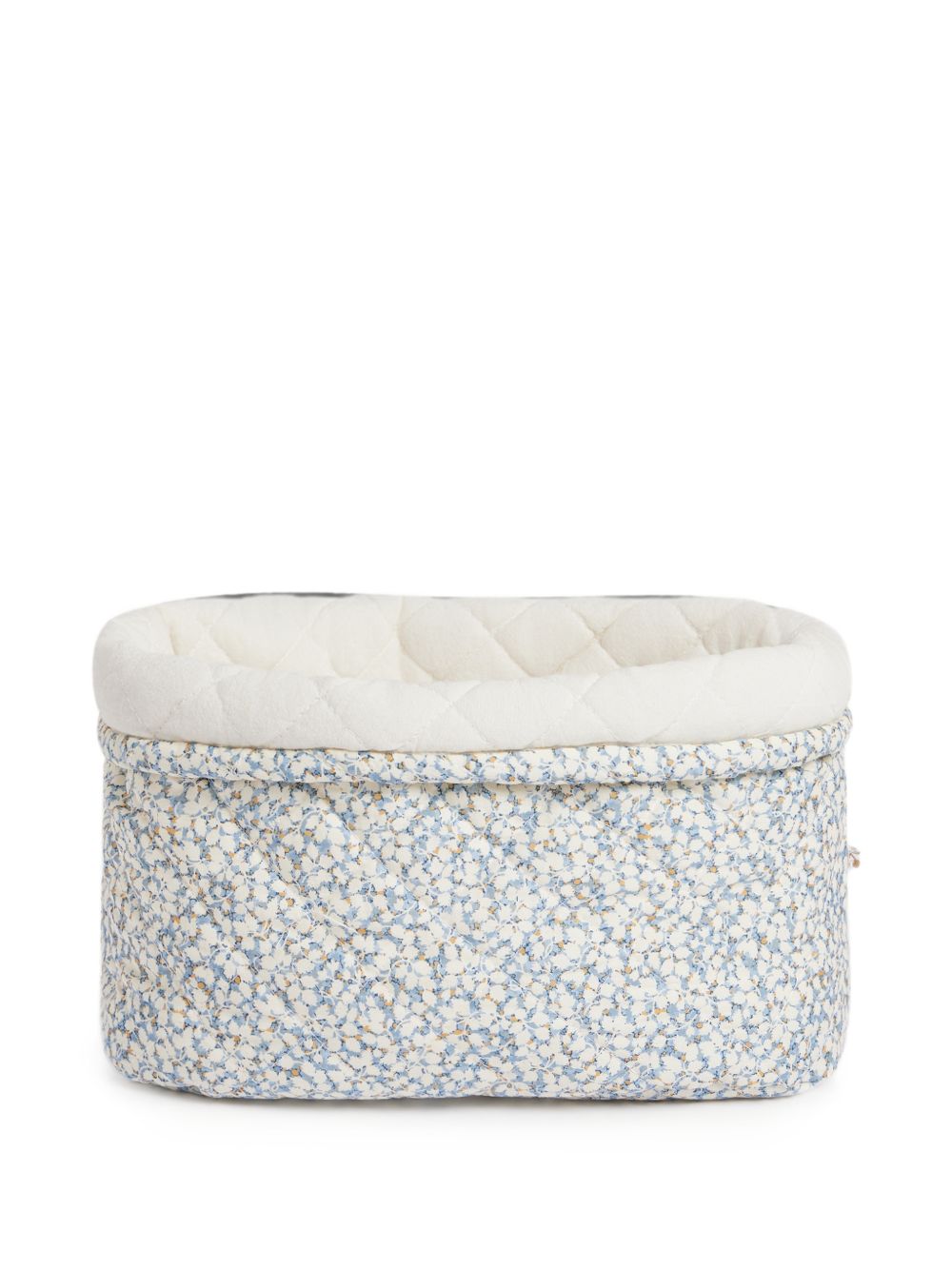 Cestino per neonato Bonpoint Kids azzurro con ricamo floreale W06OACW00005 610A BONPOINT KIDS