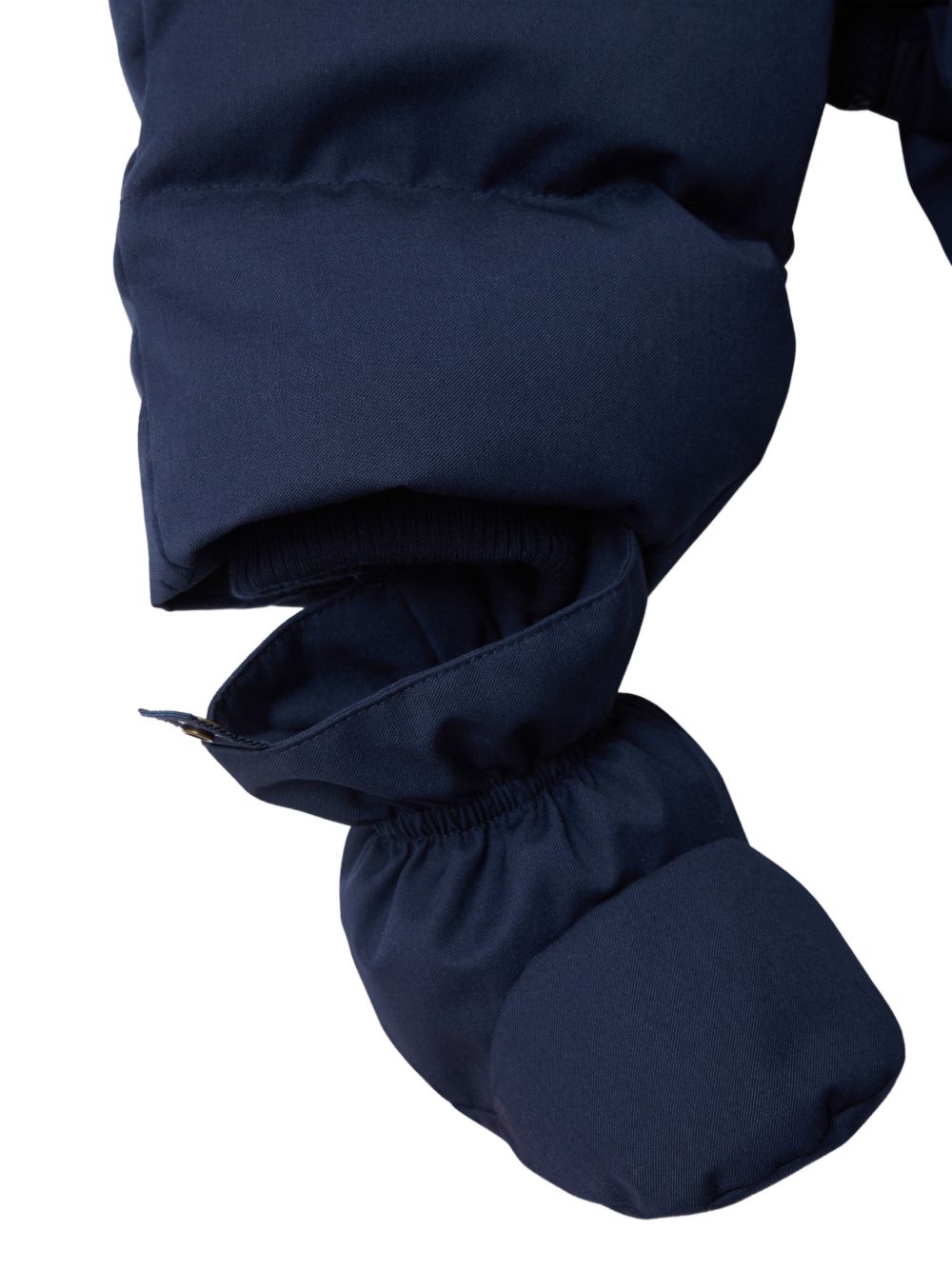 Tuta da neve per neonato Bonpoint Kids blu con design imbottito W06OOUW00004 070 BONPOINT KIDS