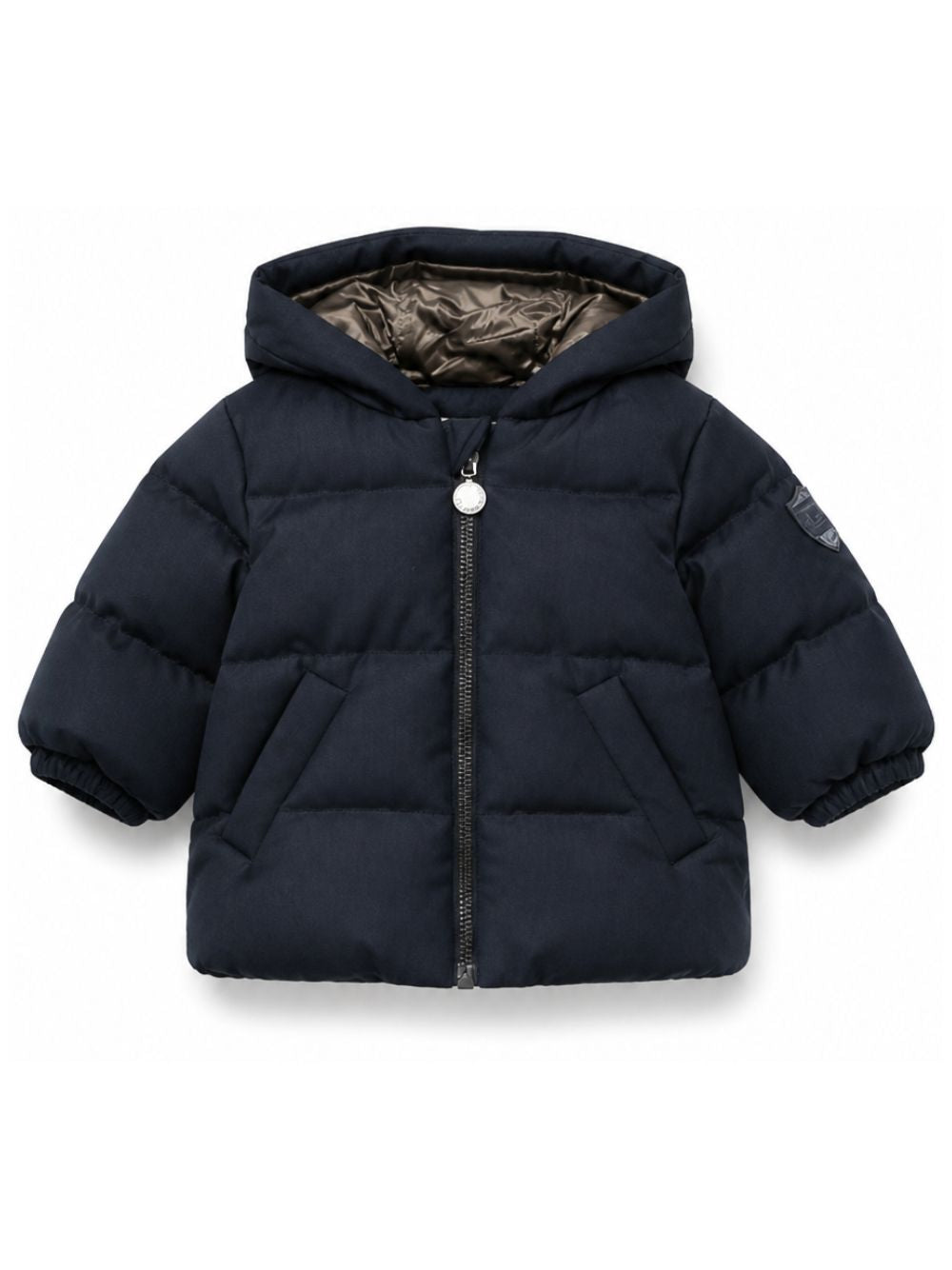 Giubbino per neonato Bonpoint Kids blu con design imbottito W06YOUW00003 070 BONPOINT KIDS