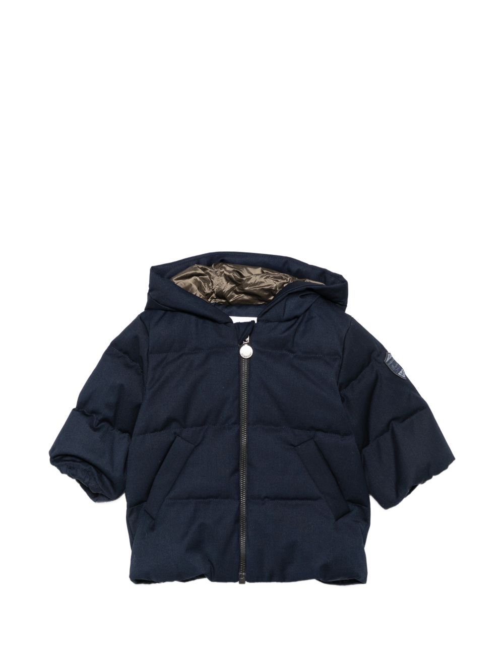 Giubbino per neonato Bonpoint Kids blu con design imbottito W06YOUW00003 070 BONPOINT KIDS