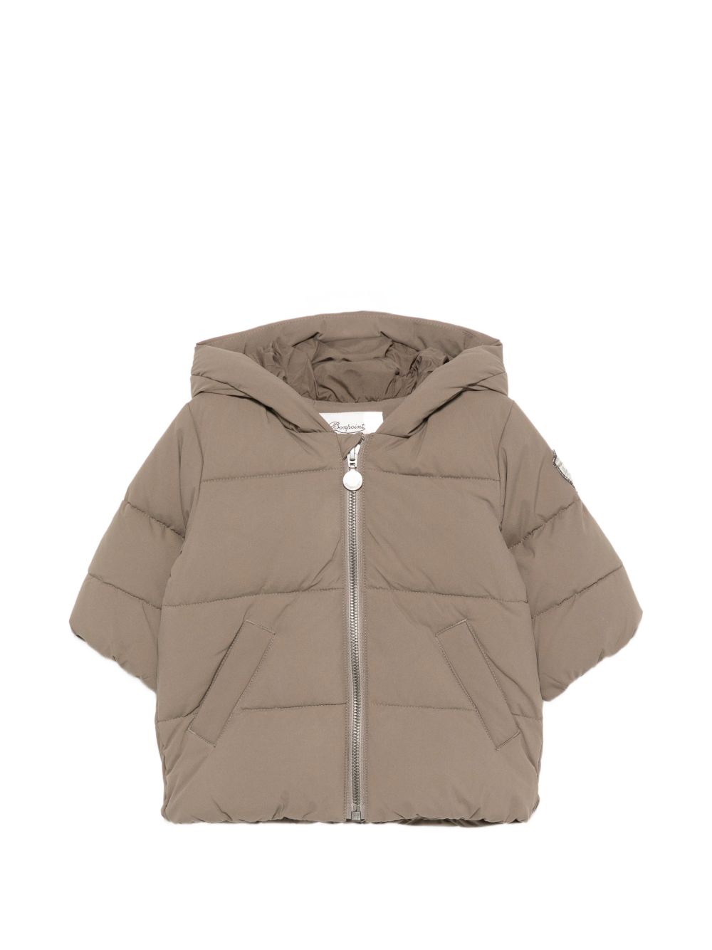 Giubbino per neonato Bonpoint Kids beige con design imbottito W06YOUW00006 043 BONPOINT KIDS