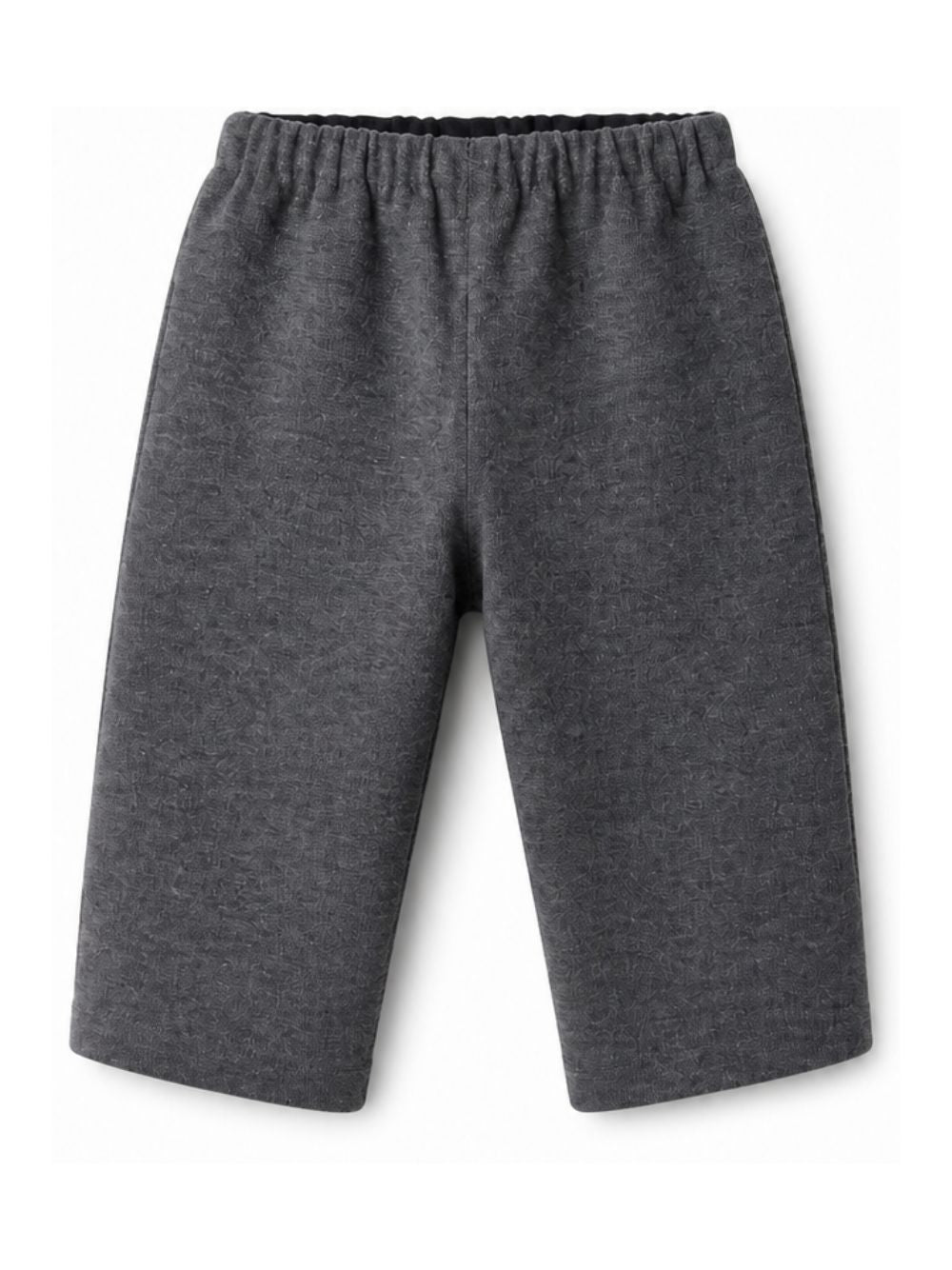 Pantaloni Dandy per neonato Bonpoint Kids grigi a gamba dritta W06YPAW00006 094 BONPOINT KIDS