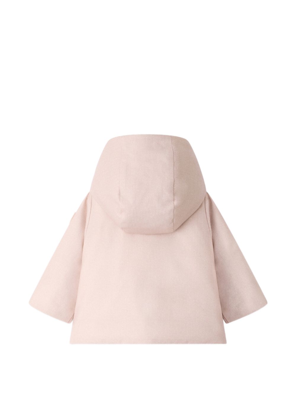 Cappotto per neonata Bonpoint Kids beige con finitura in pelliccia sintetica W06ZOUW00004 060B BONPOINT KIDS