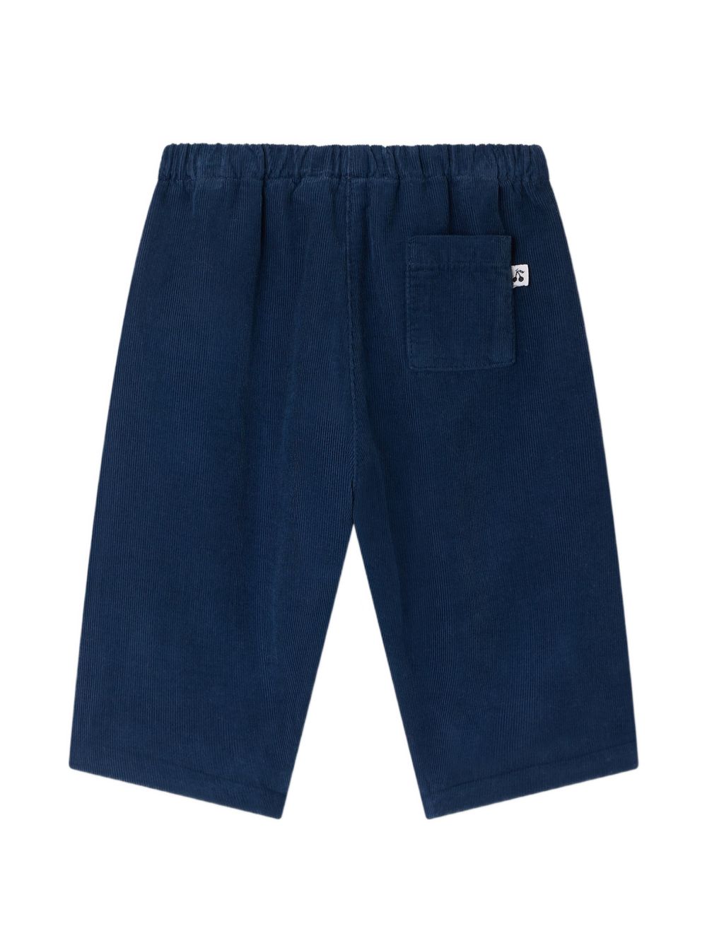 Pantaloni per neonato Bonpoint Kids blu con trama a coste W06ZPAW00001 074 BONPOINT KIDS