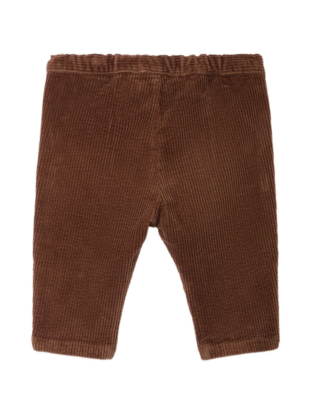 Pantaloni per neonato Bonpoint Kids marroni con trama a coste W06ZPAW00003 069B BONPOINT KIDS