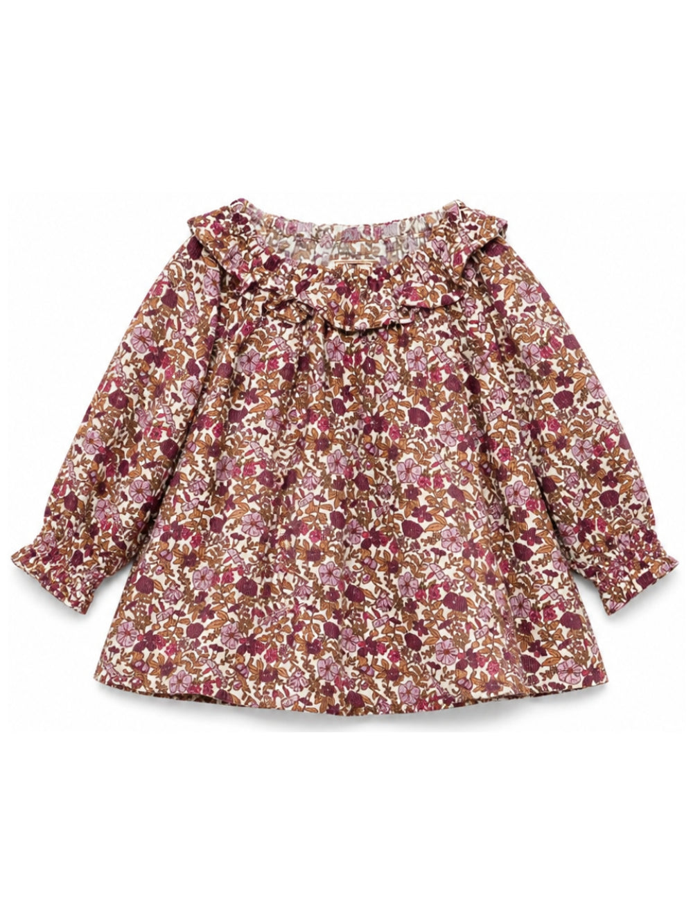 Blusa floreale per neonata Bonton Kids multicolor con ruches BD12051 940 BONTON KIDS