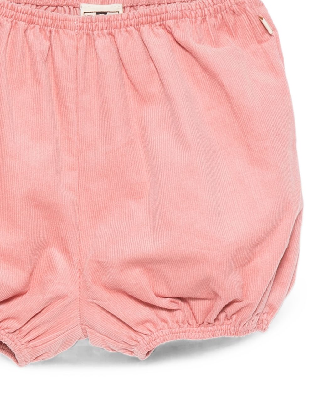 Shorts per neonata Bonton Kids rosa con dettagli raccolti BD26001 301 BONTON KIDS
