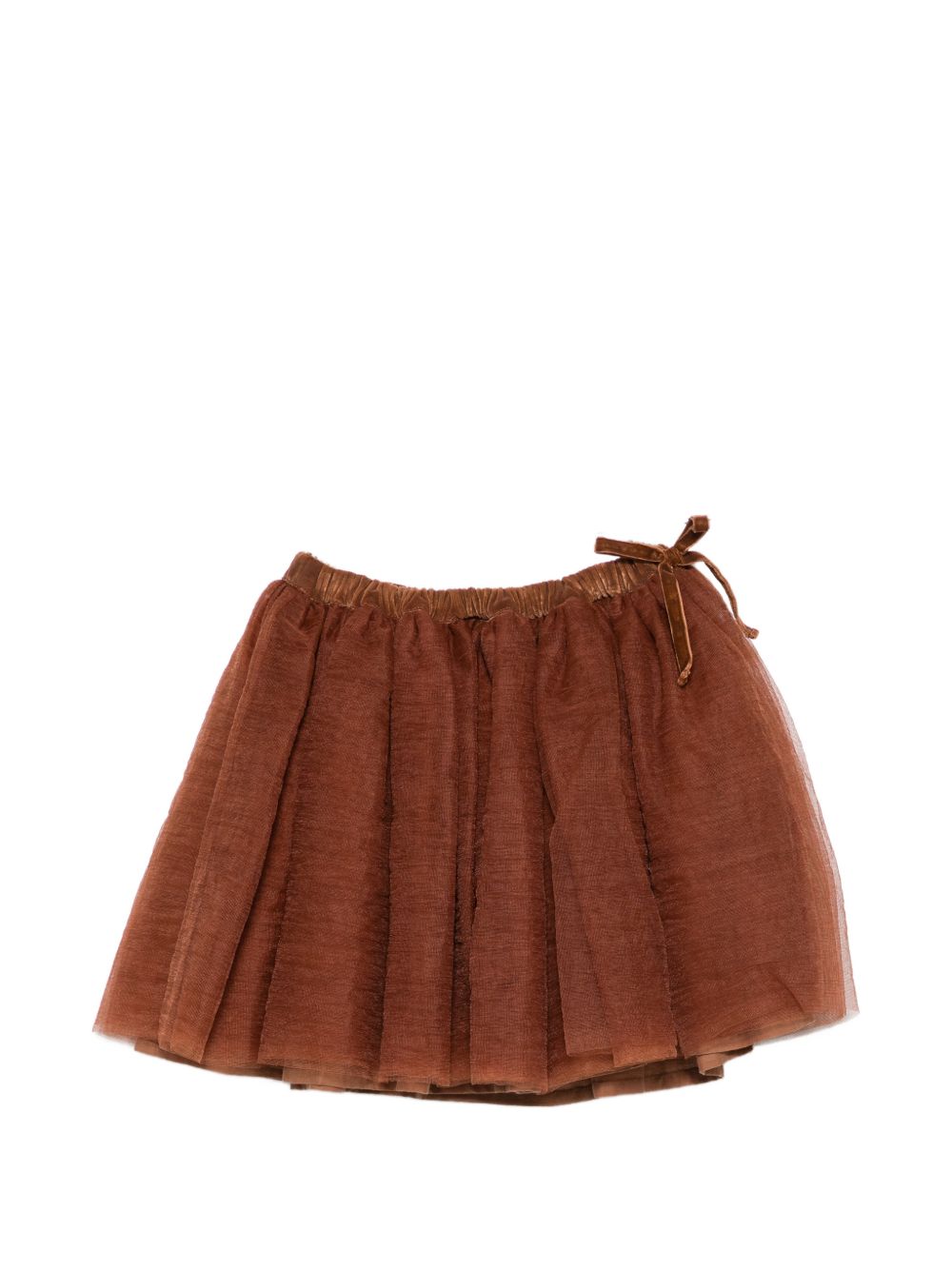 Gonna per bambina Bonton Kids marrone con vita elastica BD27082 610 BONTON KIDS