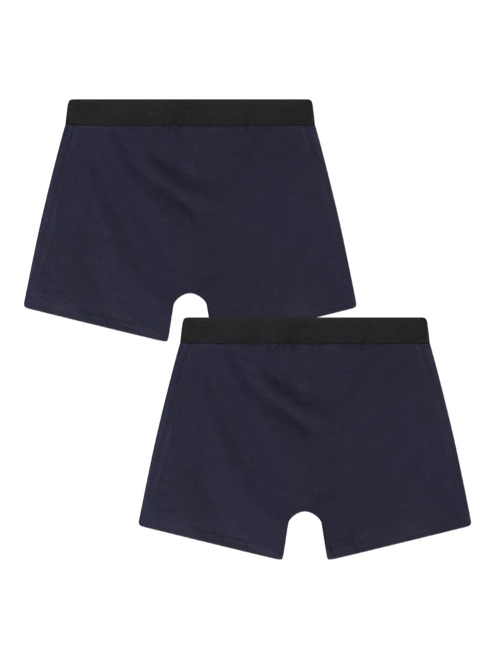 Set 2 boxer per bambino Boss Kids blu con stampa logo sul davanti J52665 849 BOSS KIDS