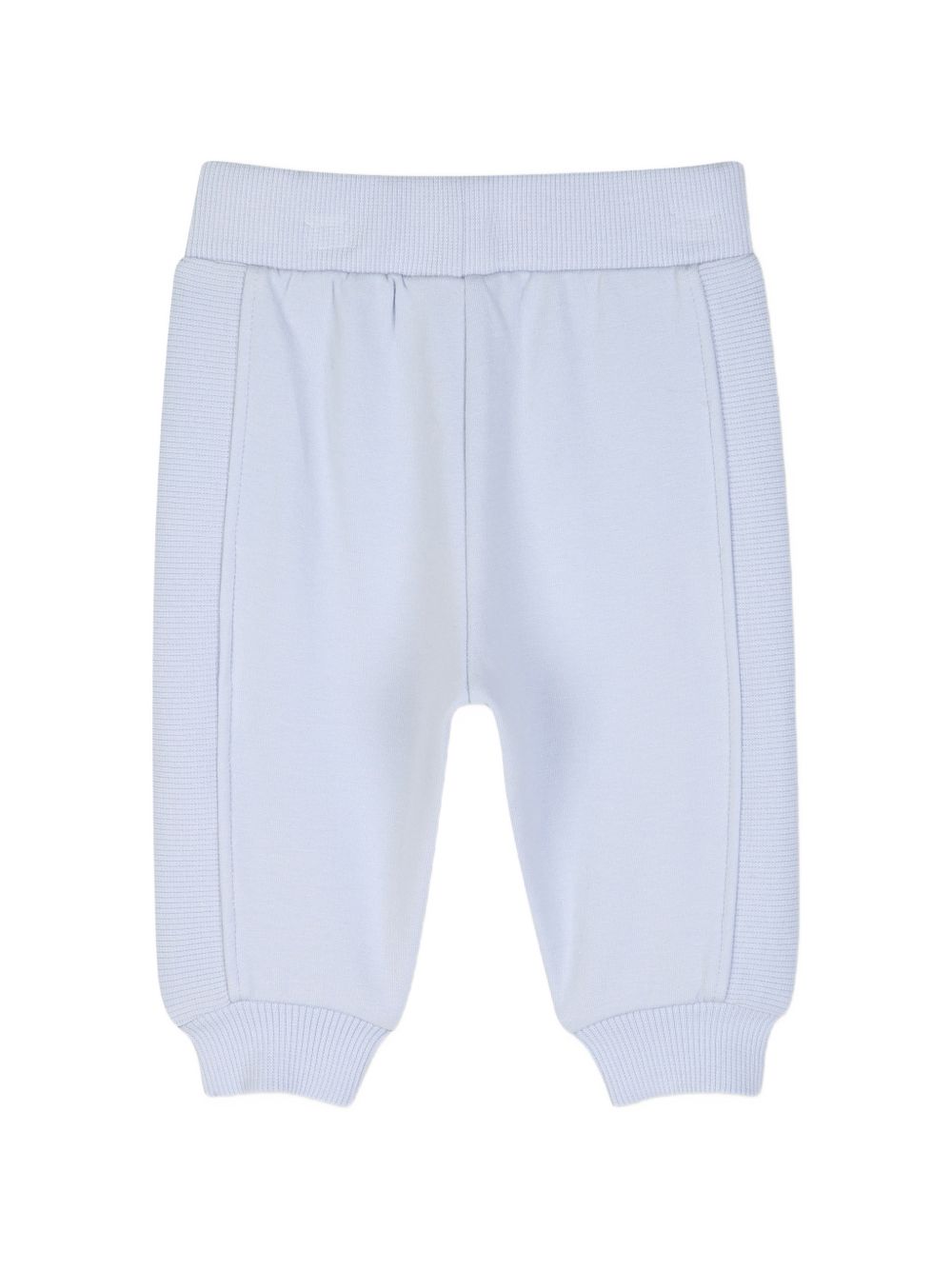 Tuta sportiva 3 pezzi per neonato Boss Kids azzurra con cappuccio J53304 771 BOSS KIDS