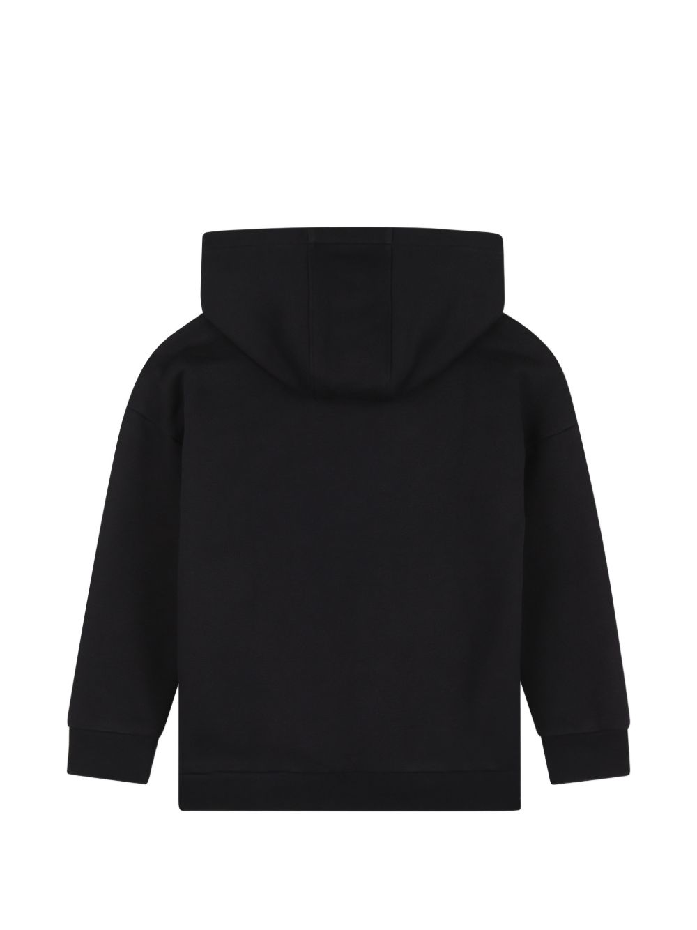 Felpa per bambino Boss Kids nera con logo sul davanti J53396 09B BOSS KIDS