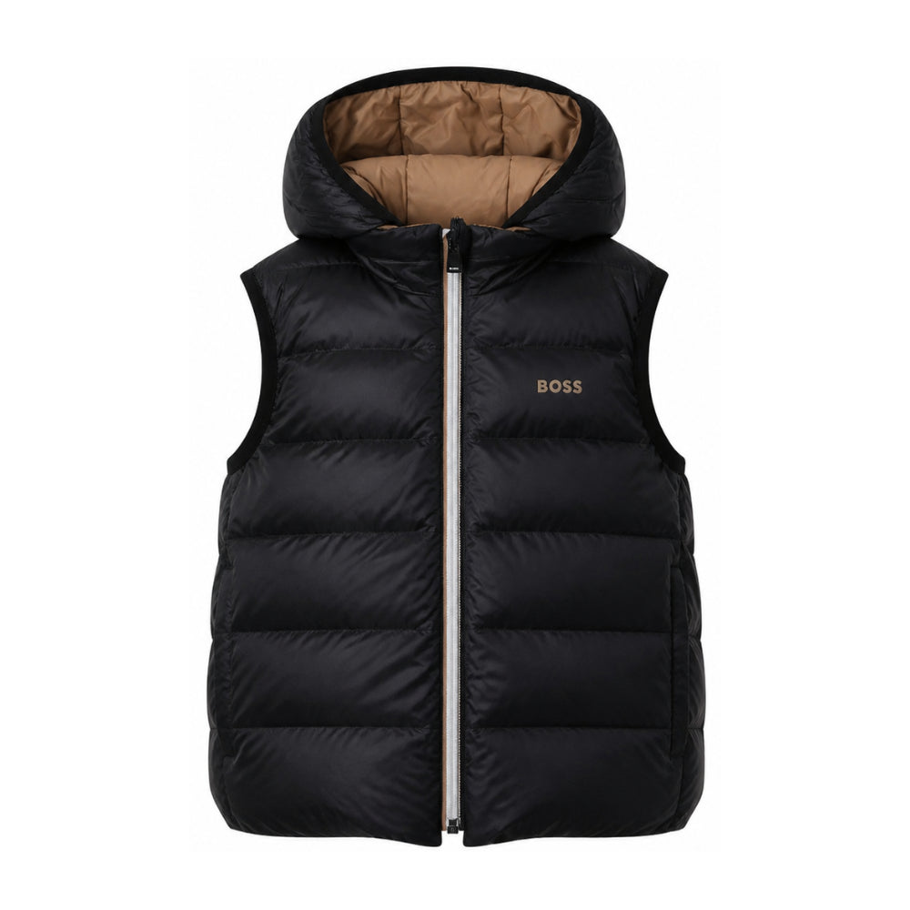 Gilet per bambino Boss Kids multicolore con design imbottito J53436 269 BOSS KIDS
