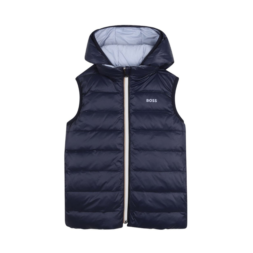 Gilet per bambino Boss Kids multicolore con design imbottito J53436 796 BOSS KIDS