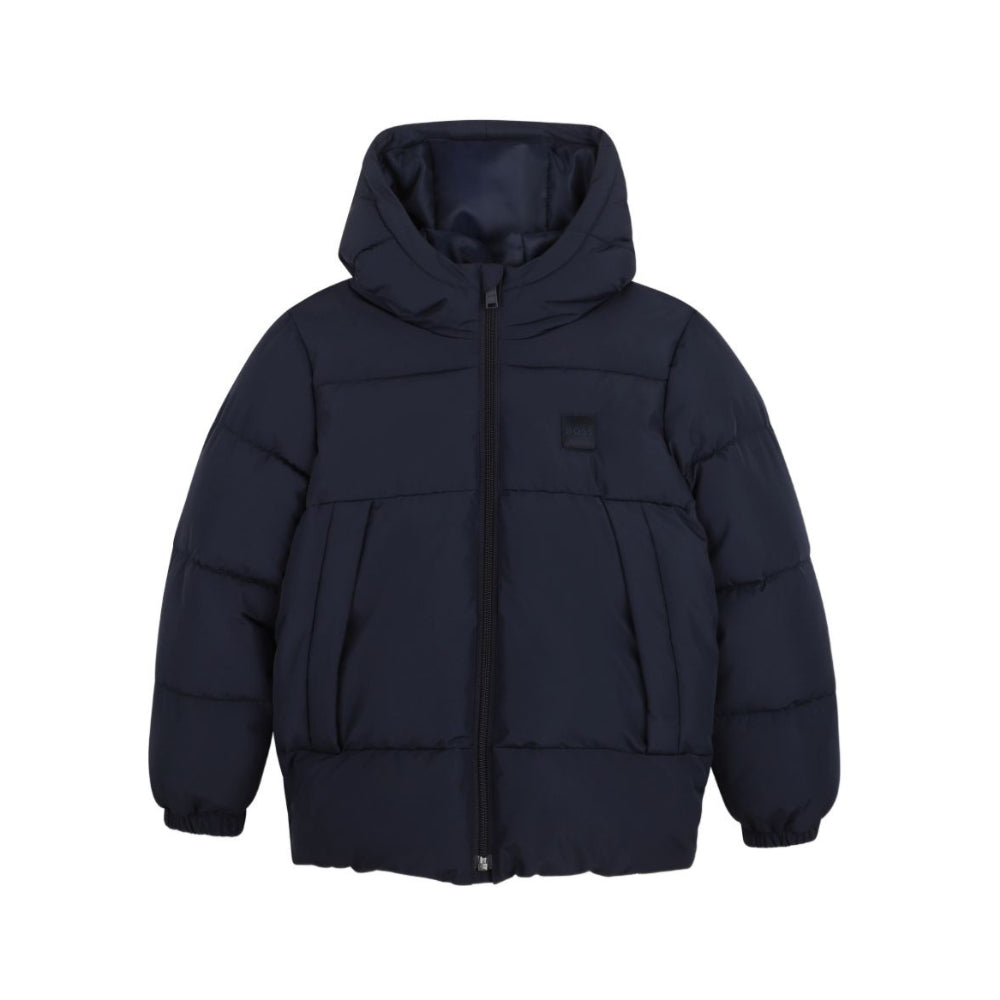 Giubbino per bambino Boss Kids blu con design imbottito J53437 849 BOSS KIDS