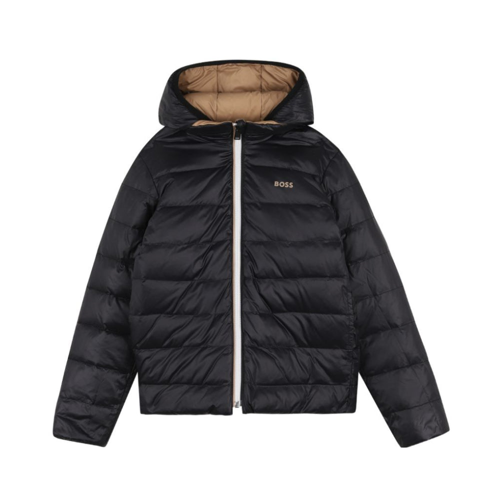 Giubbino per bambino Boss Kids multicolore con design reversibile J53439 269 BOSS KIDS