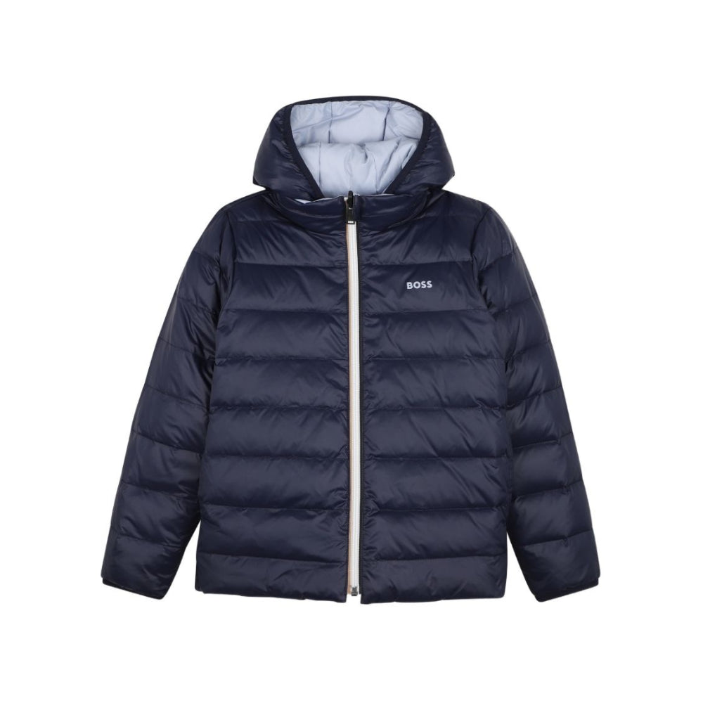 Giubbino per bambino Boss Kids multicolore con design reversibile J53439 796 BOSS KIDS
