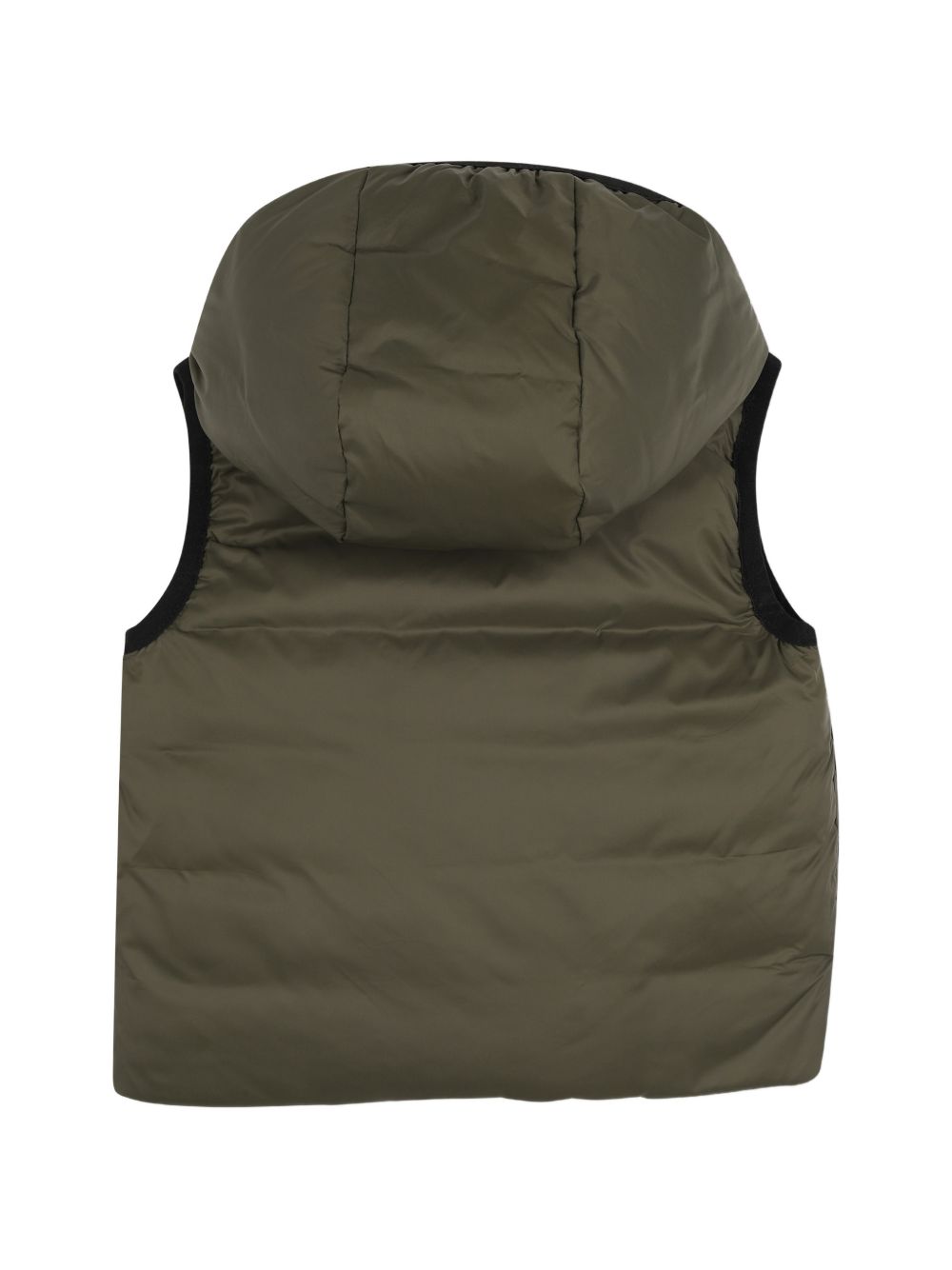 Gilet imbottito per neonato Boss Kids nero reversibile verde J53506 63D BOSS KIDS