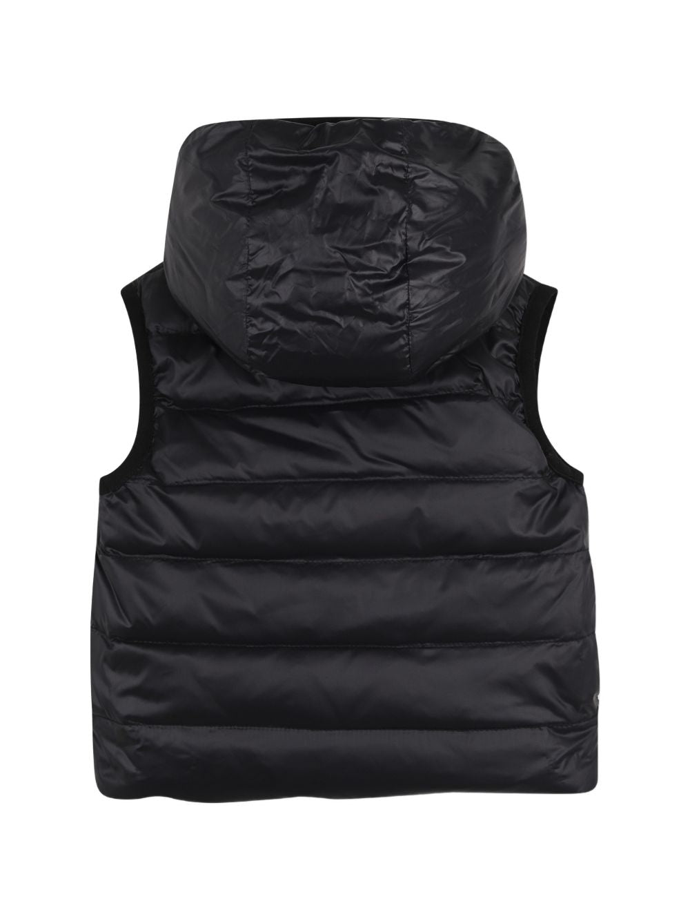 Gilet imbottito per neonato Boss Kids nero reversibile verde J53506 63D BOSS KIDS