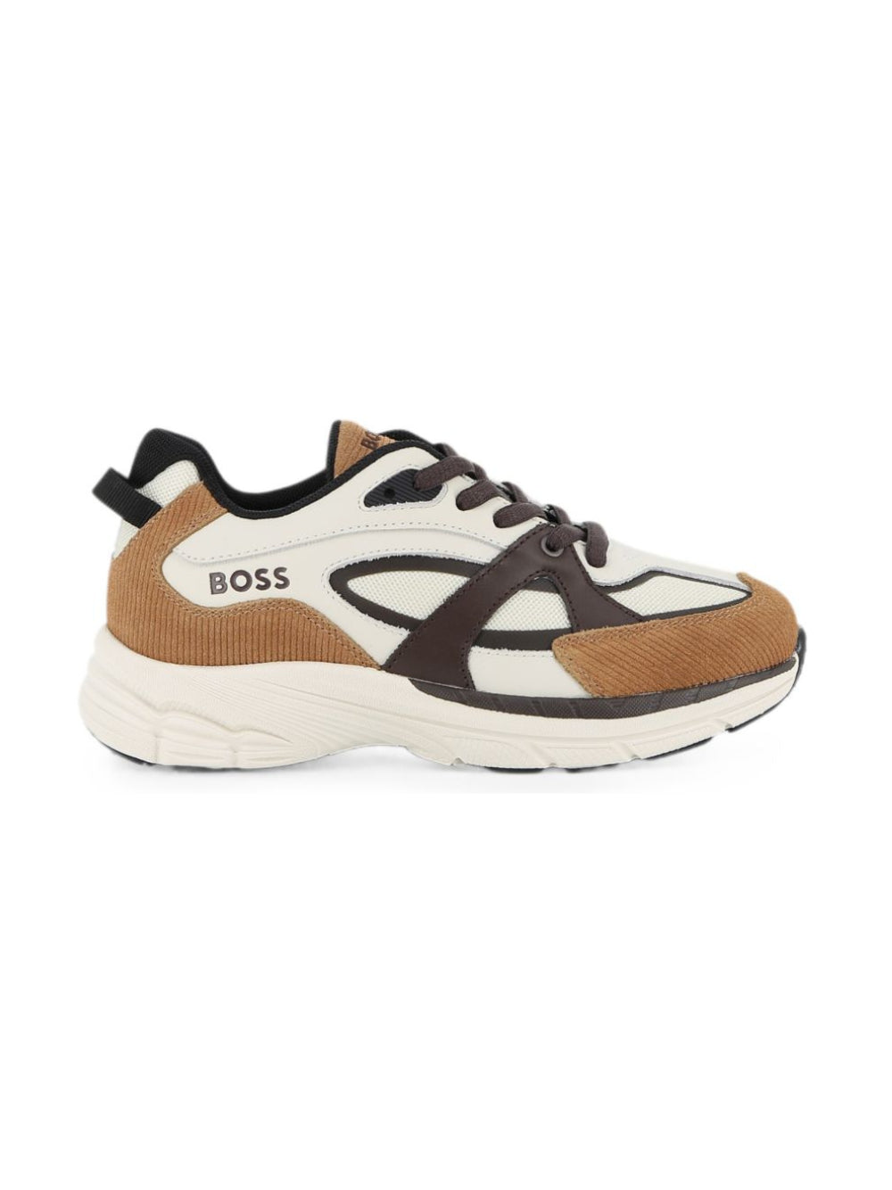 Sneakers per bambini Boss Kids multicolor con inserti in rete J53527 343 BOSS KIDS