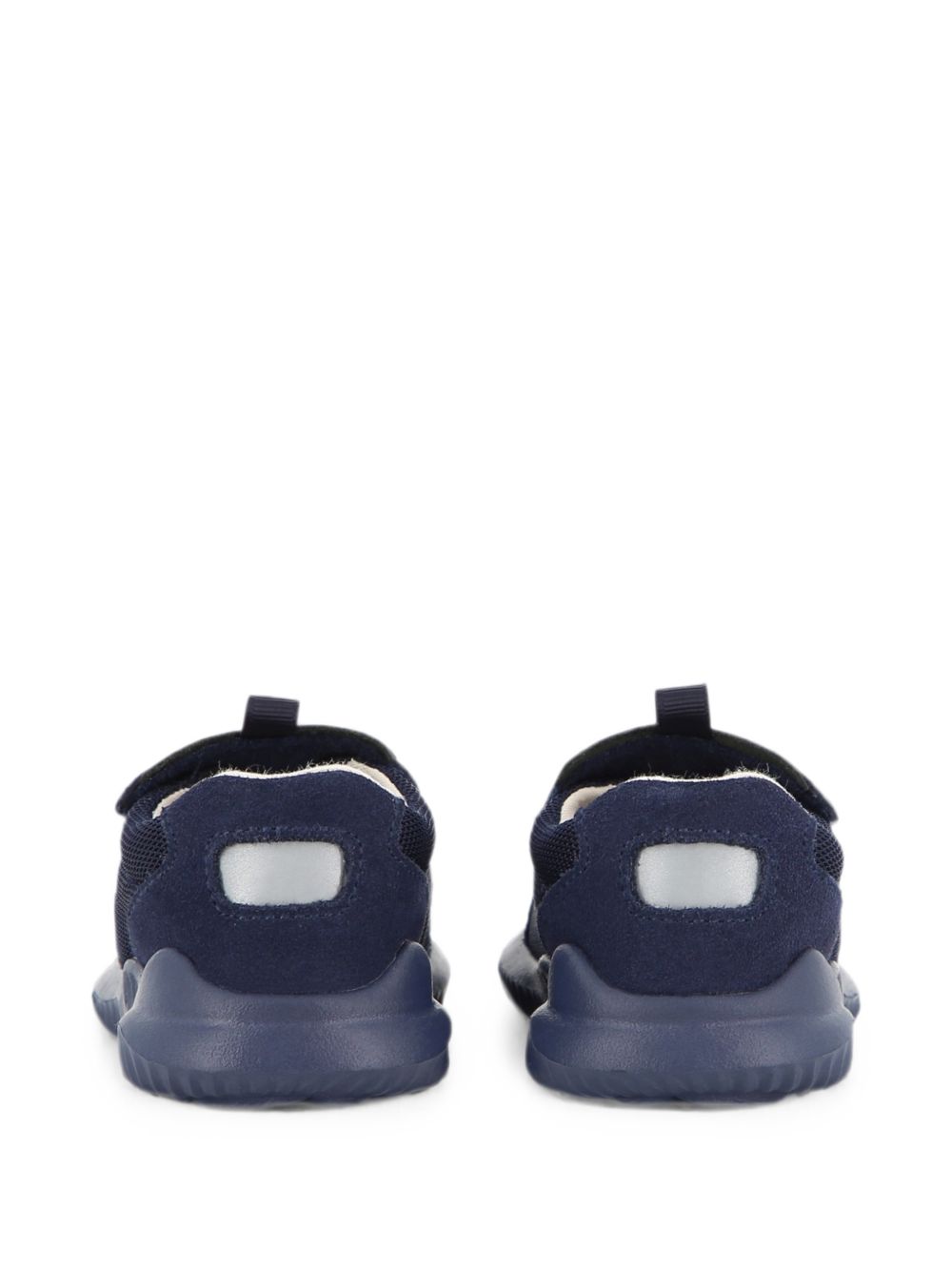 Sneakers per neonato Boss Kids blu con design a inserti J53552 849 BOSS KIDS