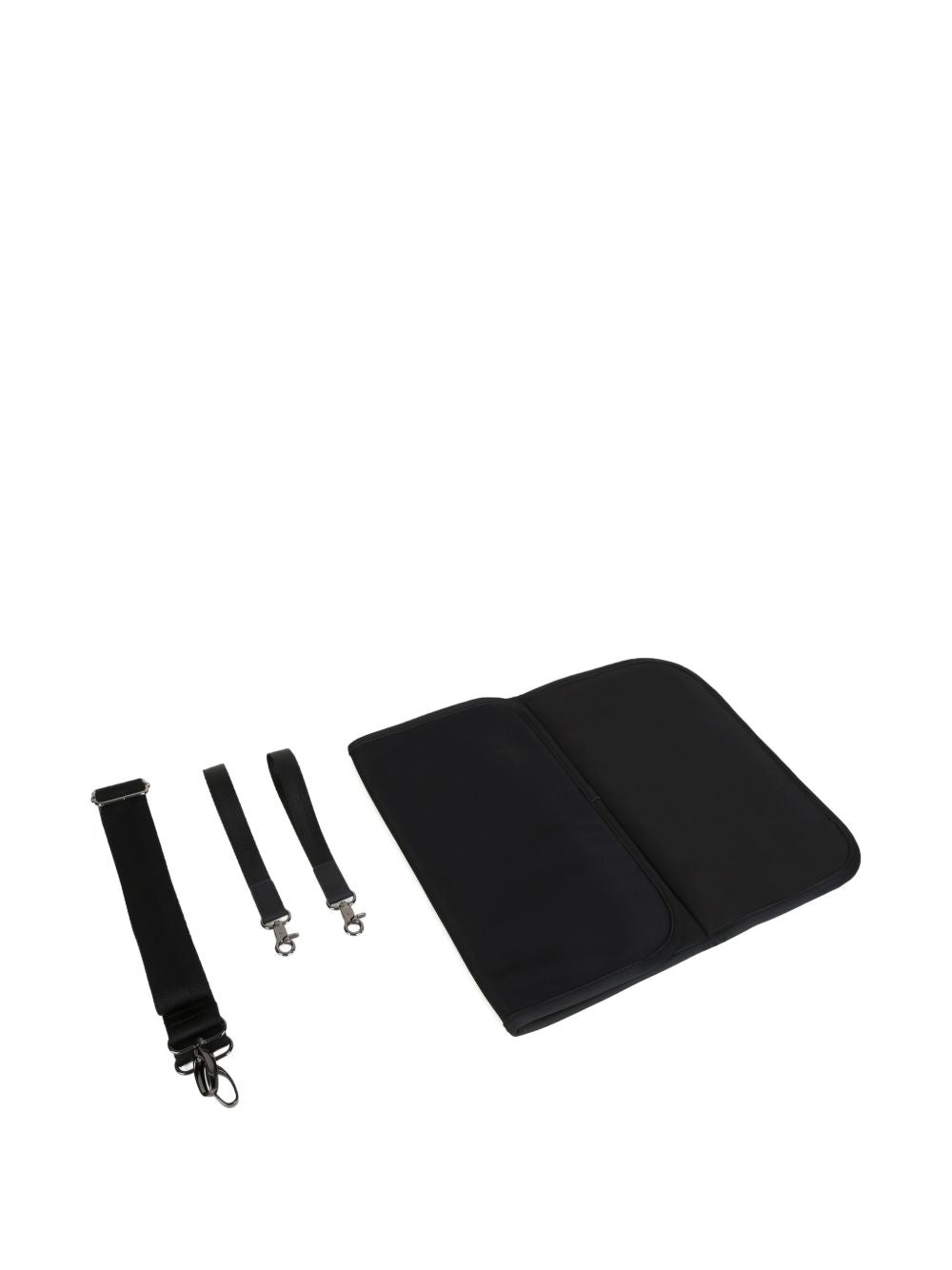 Borsa fasciatoio per neonato Boss Kids nera con tracolla regolabile e removibile J53560 09B BOSS KIDS