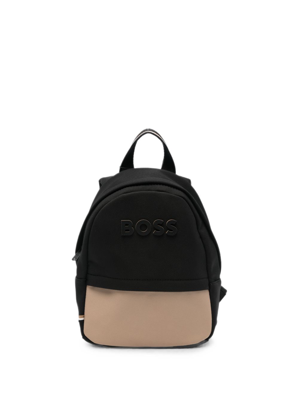 Zaino per bambini Boss Kids nero con targhetta logo J53580 09B BOSS KIDS