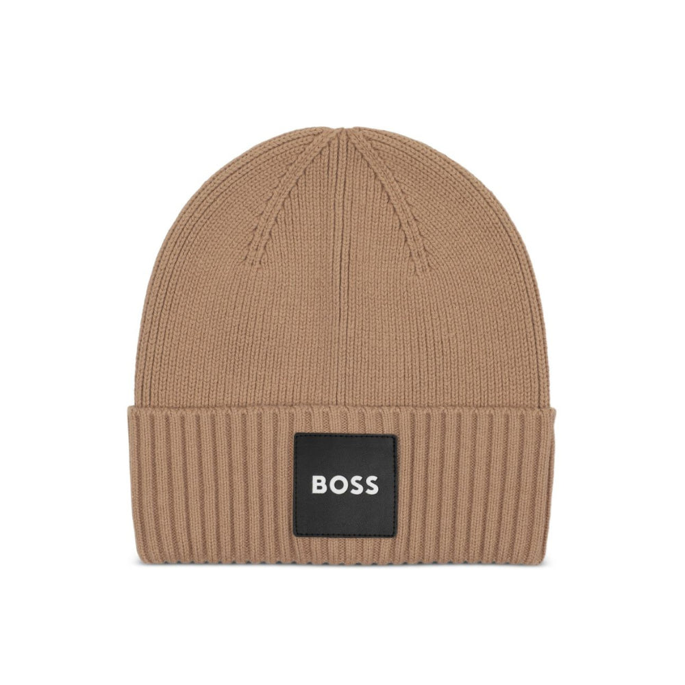 Cappello per bambino Boss Kids marrone con orlo con risvolto J53583 269 BOSS KIDS