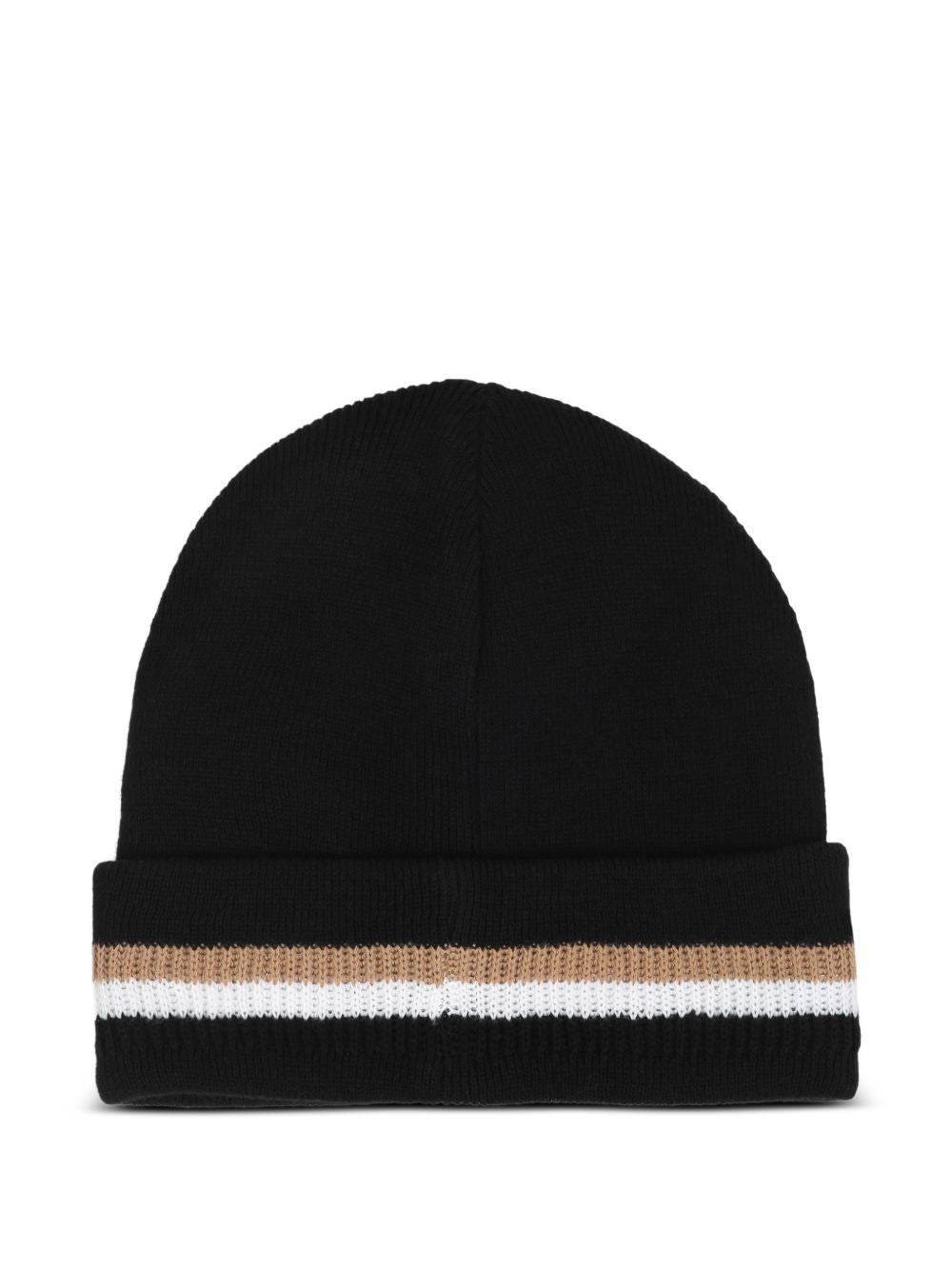 Berretto per bambino Boss Kids nero con logo ricamato J53586 09B BOSS KIDS