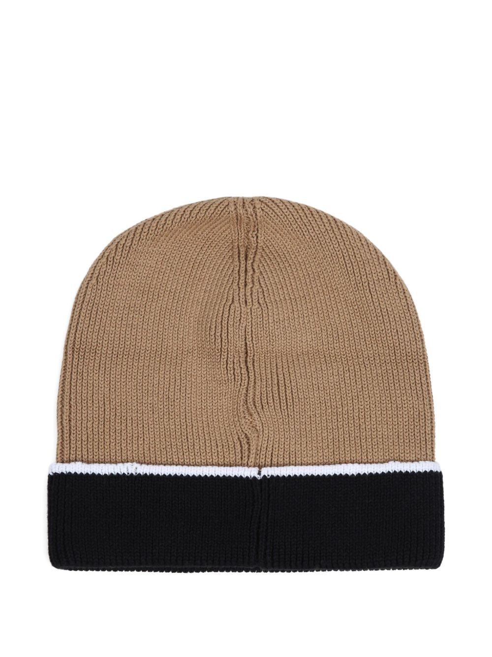 Berretto per bambino Boss Kids marrone con stampa del logo sul davanti J53587 269 BOSS KIDS