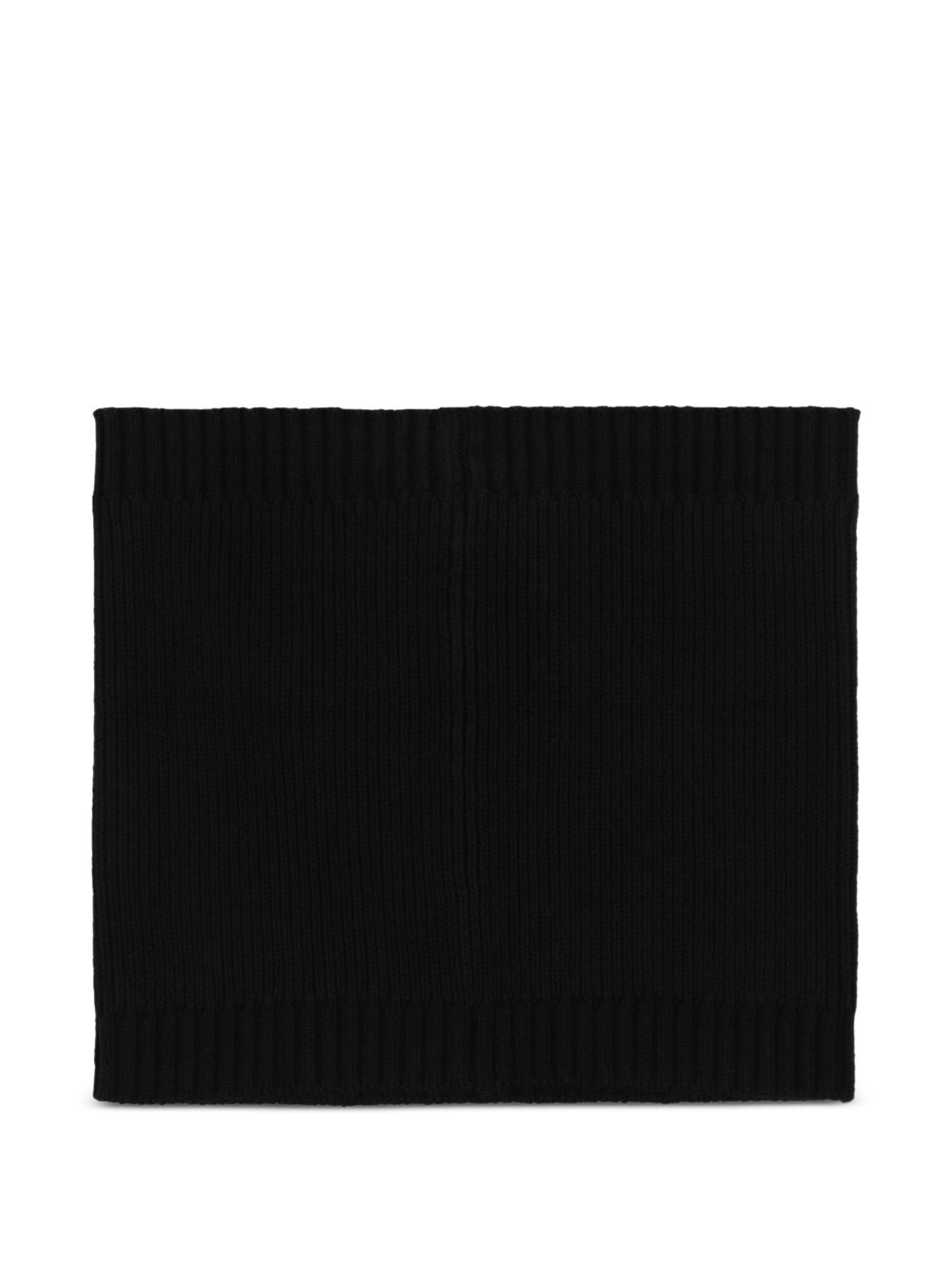 Sciarpa per bambino Boss Kids nera con applicazione logo sul davanti J53590 09B BOSS KIDS